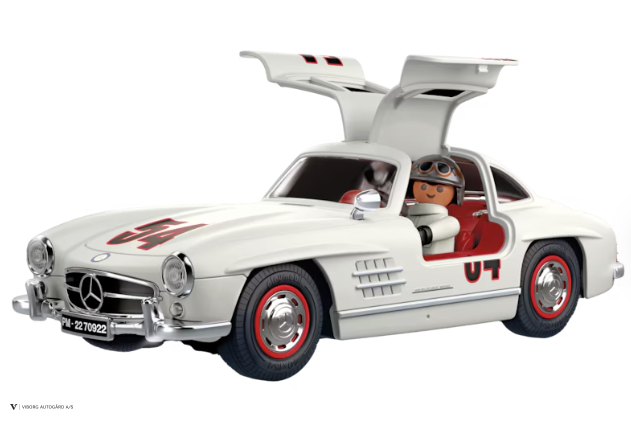 Playmobil 300 SL St 1:18 hvid