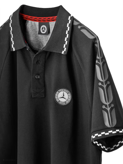 Herre poloshirt sort