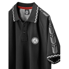 Herre poloshirt sort