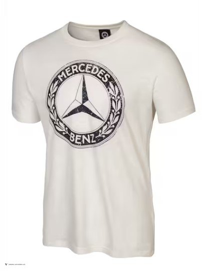 Herre T-Shirt, Classic, Hvid