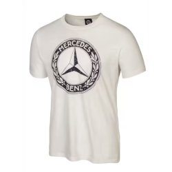 Herre T-Shirt, Classic, Hvid