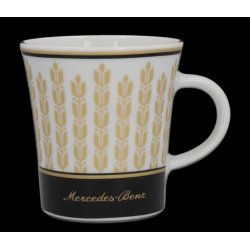 Kaffekopst, sort / hvid / guldfarvet, Porceln, 300 ml, Kahla