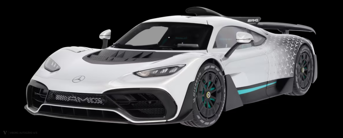Mercedes-AMG Projekt ONE 1:12 C298 silber-sort