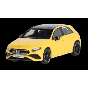 A-klasse W177 Facelift 1:43 solgul