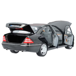 S 600 V220 1:18 obsidian sort