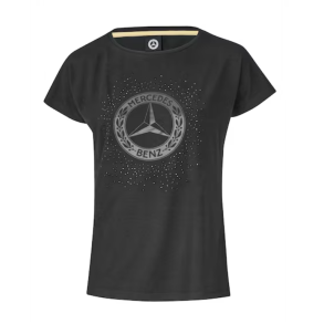 Dame T-shirt sort