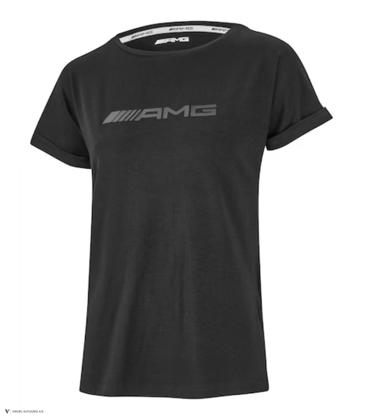 T-shirt kvinder sort