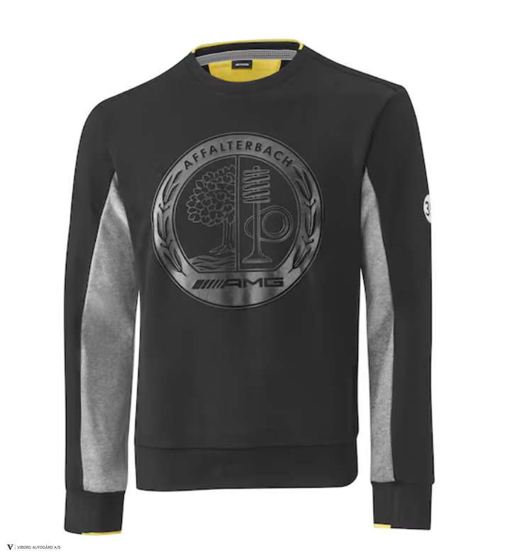 Unisex sweatshirt sort