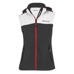 Dame AMG softshell vest sort