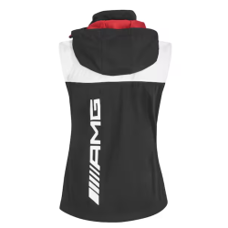 Dame AMG softshell vest sort