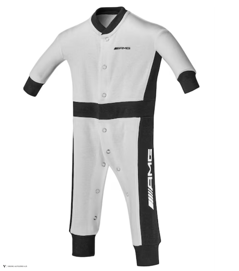 Racerdragt til babyromper