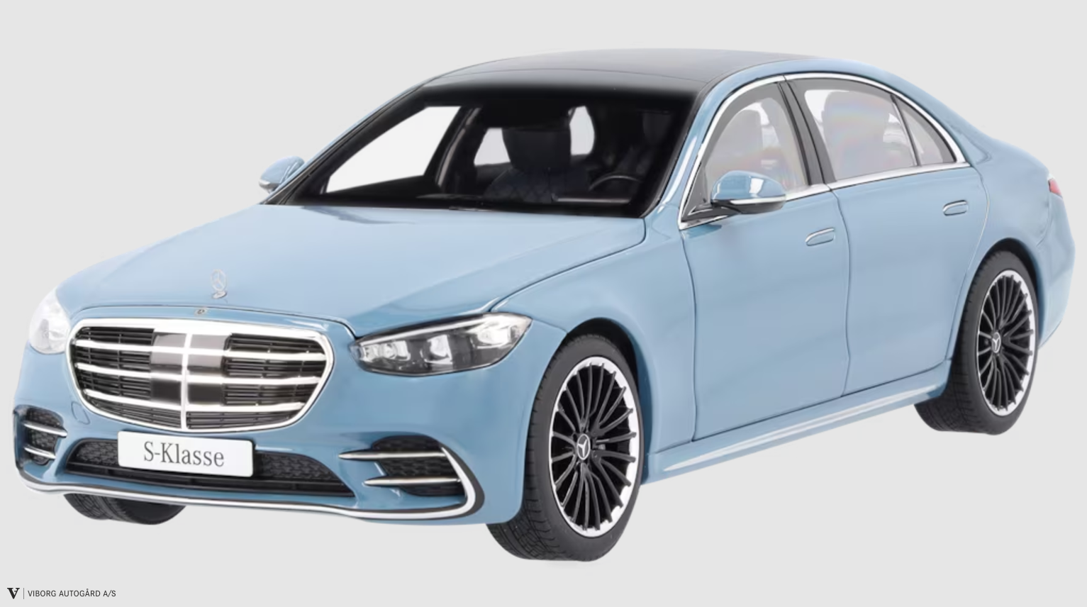 S-Klasse AMG Line V223 1:18 MANUFAKTUR vintage bleu uni
