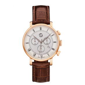 Herre kronografur, Classic Retro Gold