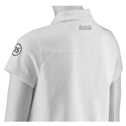 Dame poloshirt hvid