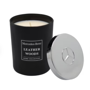 Leather Woods duftlys 180g