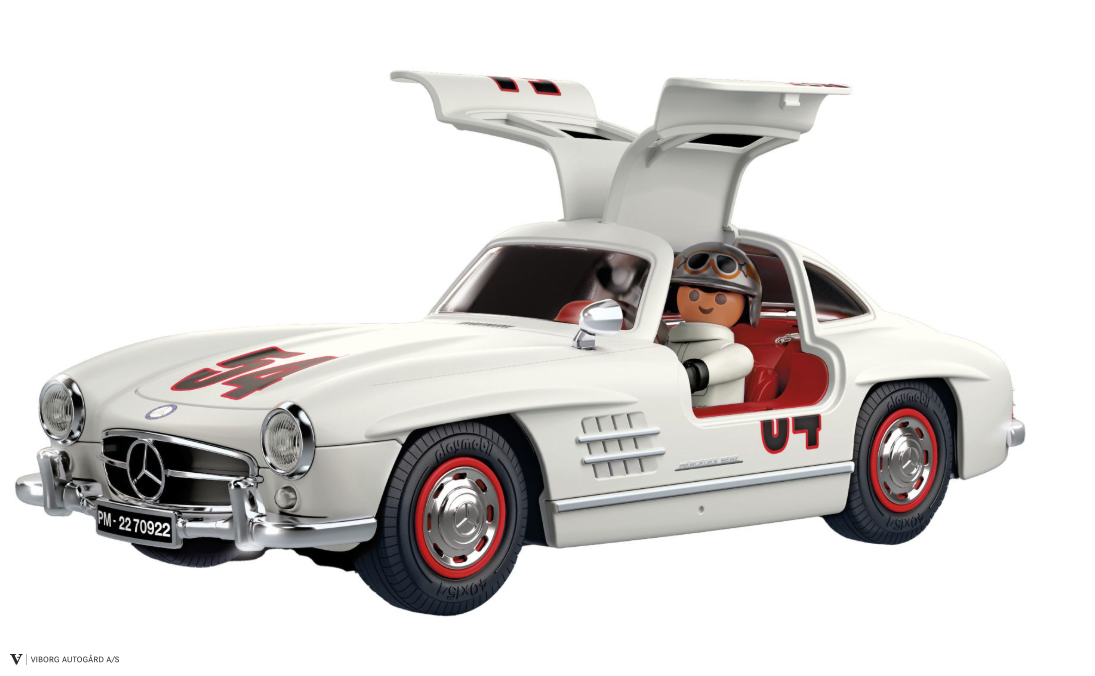 Mercedes-Benz SL300 M�gevinge - Playmobil