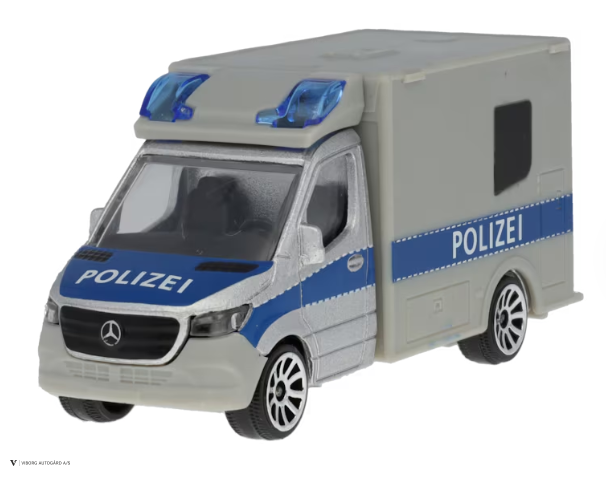 Sprinter politi 3 tommer