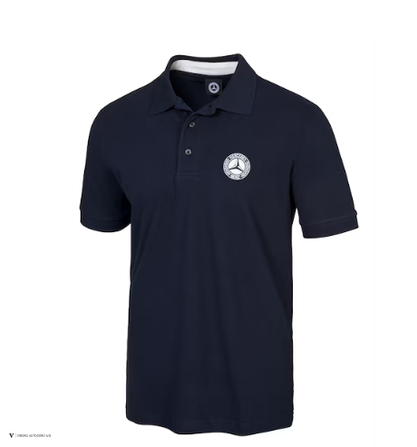 Herre poloshirt navy
