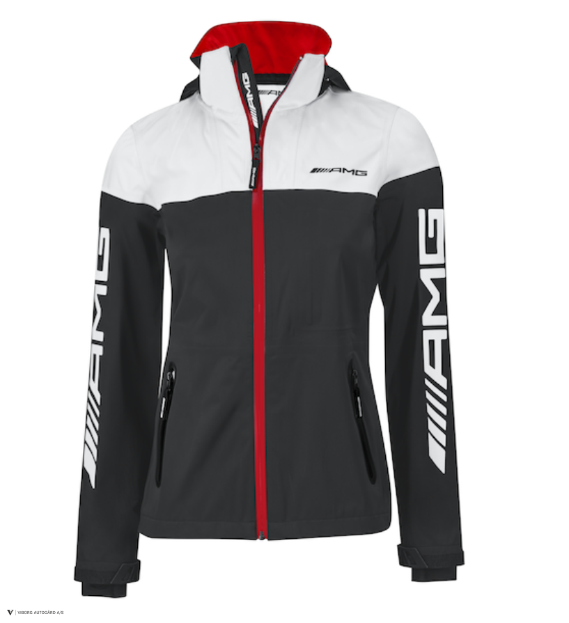 Dame AMG softshell jakke sort