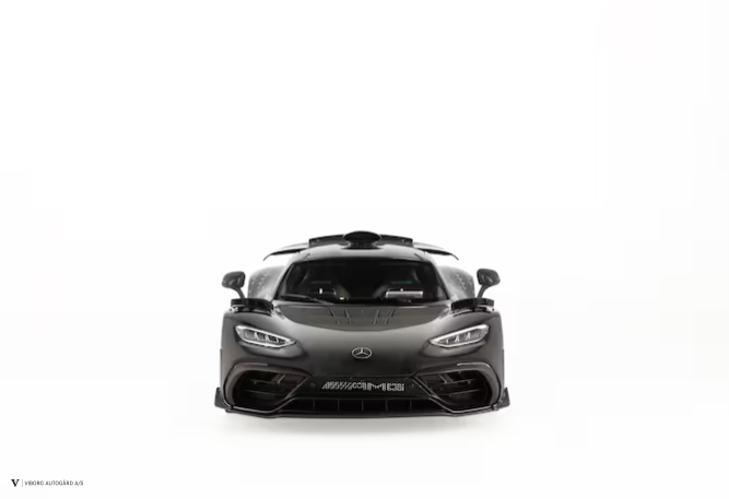 Mercedes-AMG Projekt ONE 1:18 C298 Hyperblack med stjernemnster