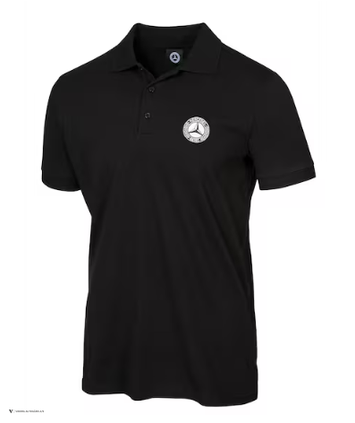 Herre poloshirt sort