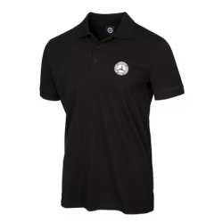 Herre poloshirt sort