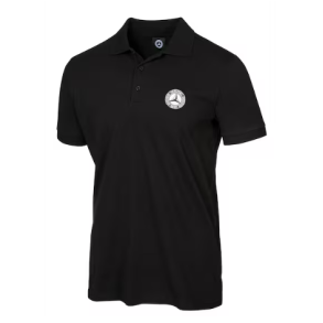 Herre poloshirt sort