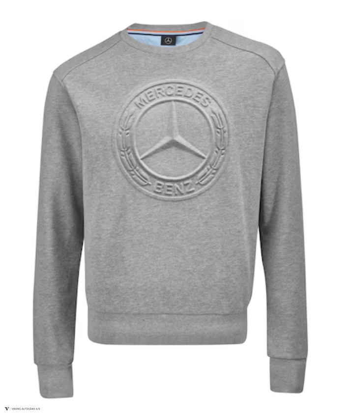 Unisex sweatshirt gr� melange